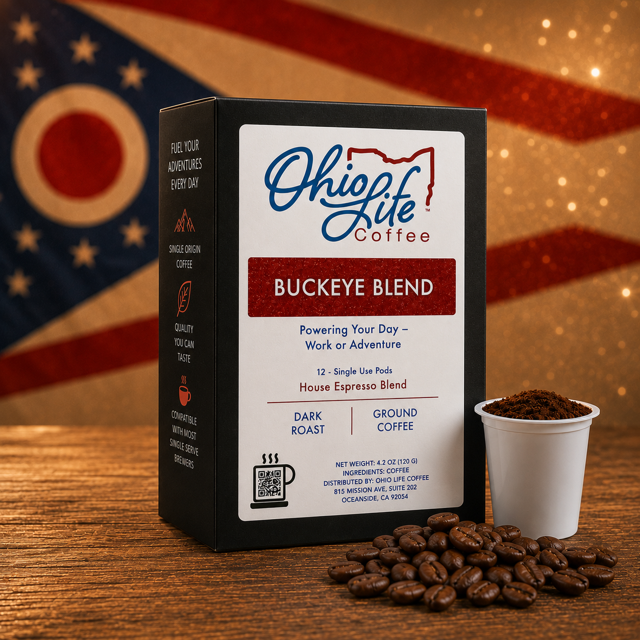 Buckeye Blend Coffee K -CUPS
