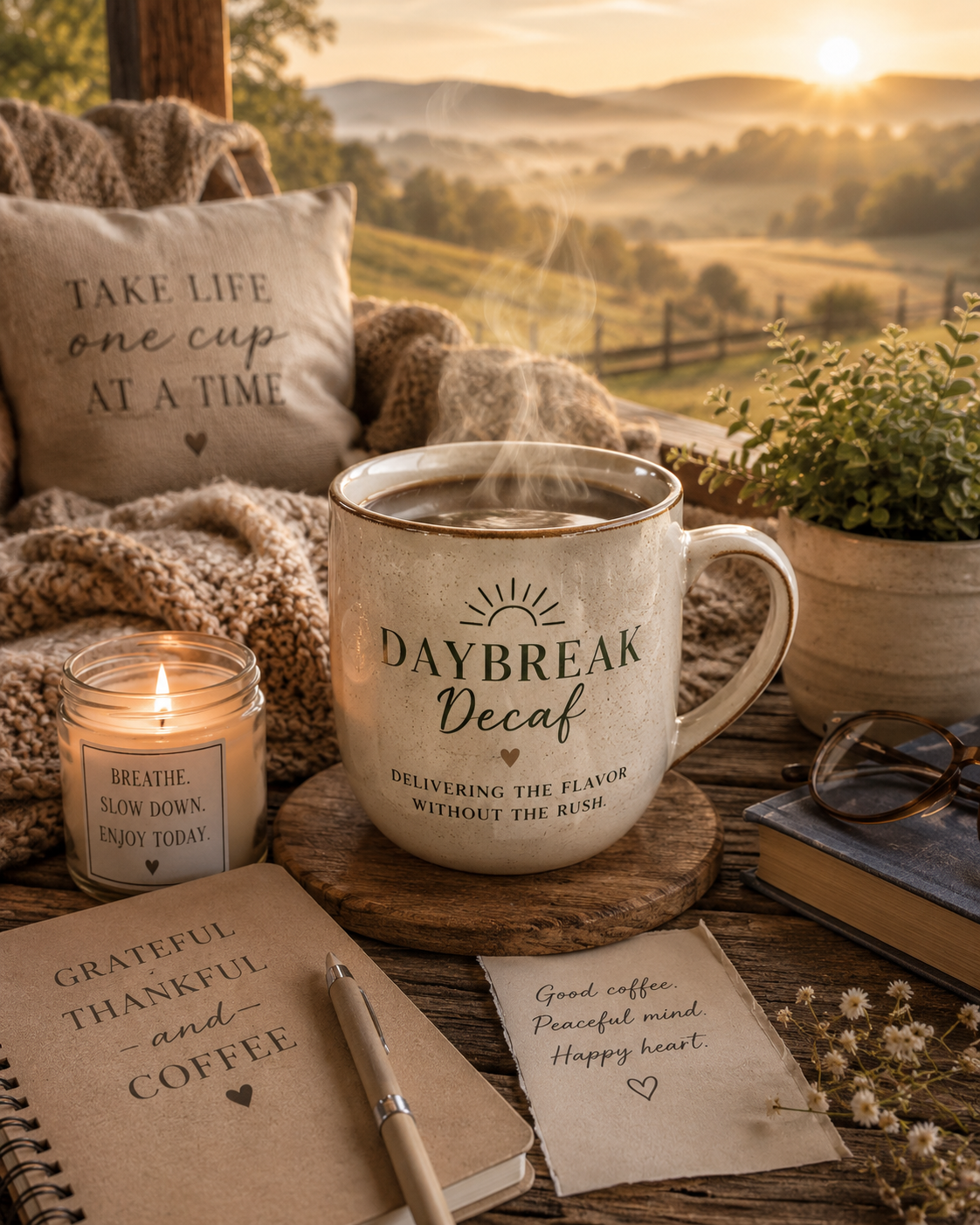 DAYBREAK DECAF: Delivering Full Flavor without the Rush