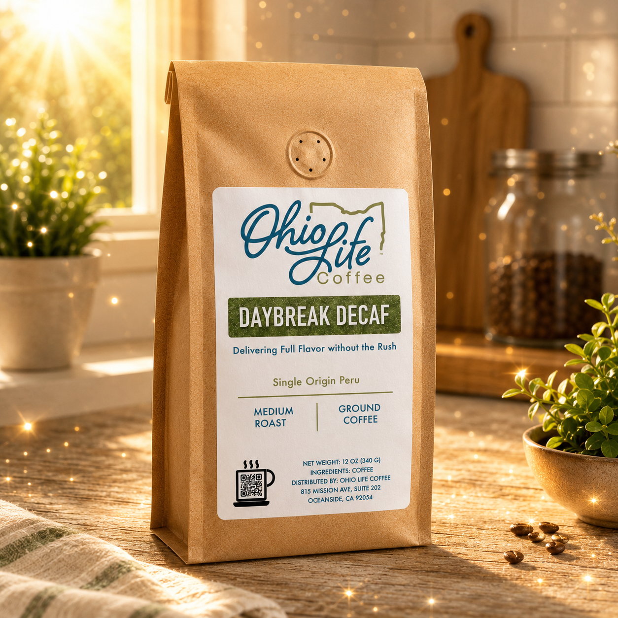 Daybreak Decaf Coffee: Delivering Full Flavor without the Rush