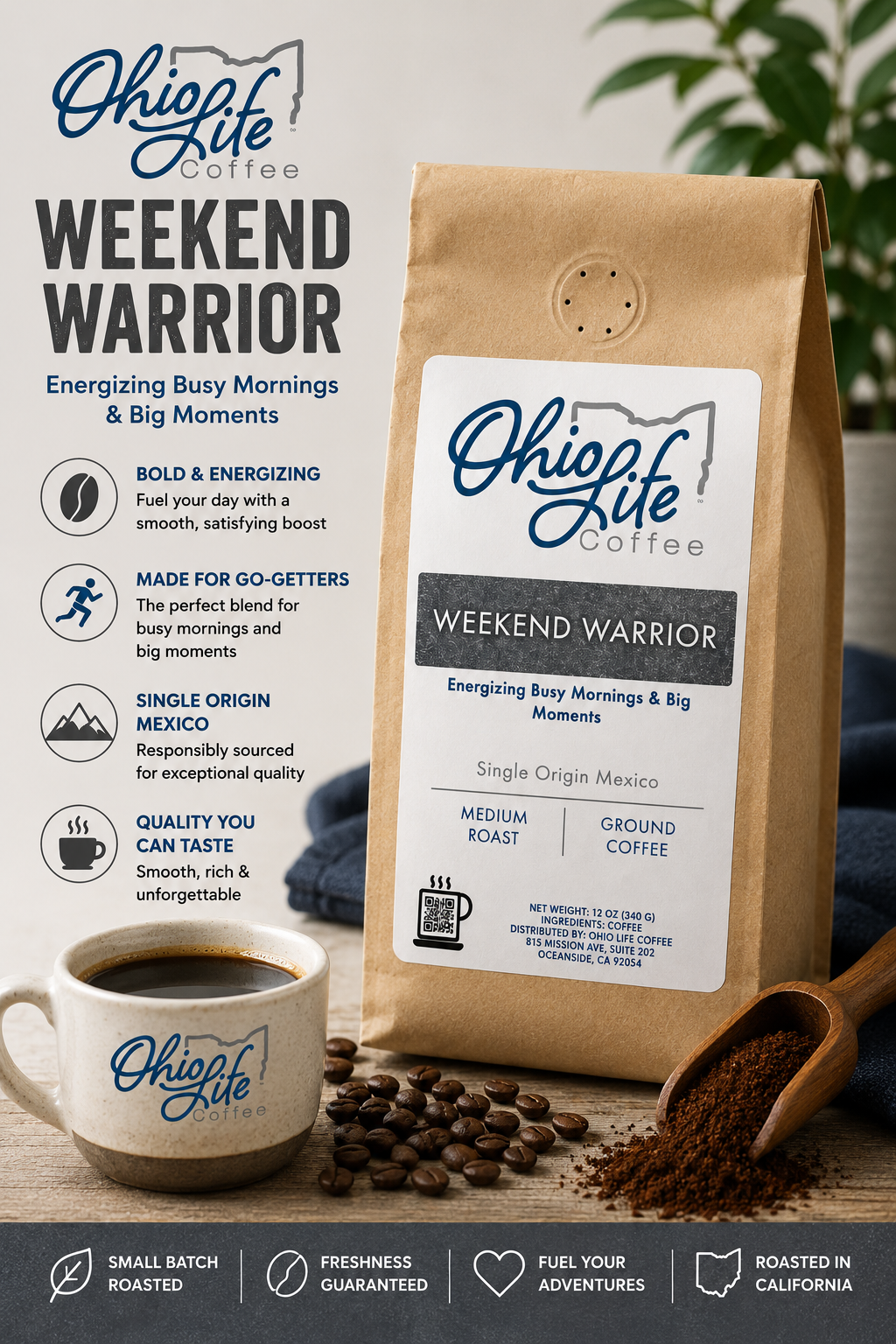 Weekend Warrior Coffee: Energizing Busy Mornings and Big Moments
