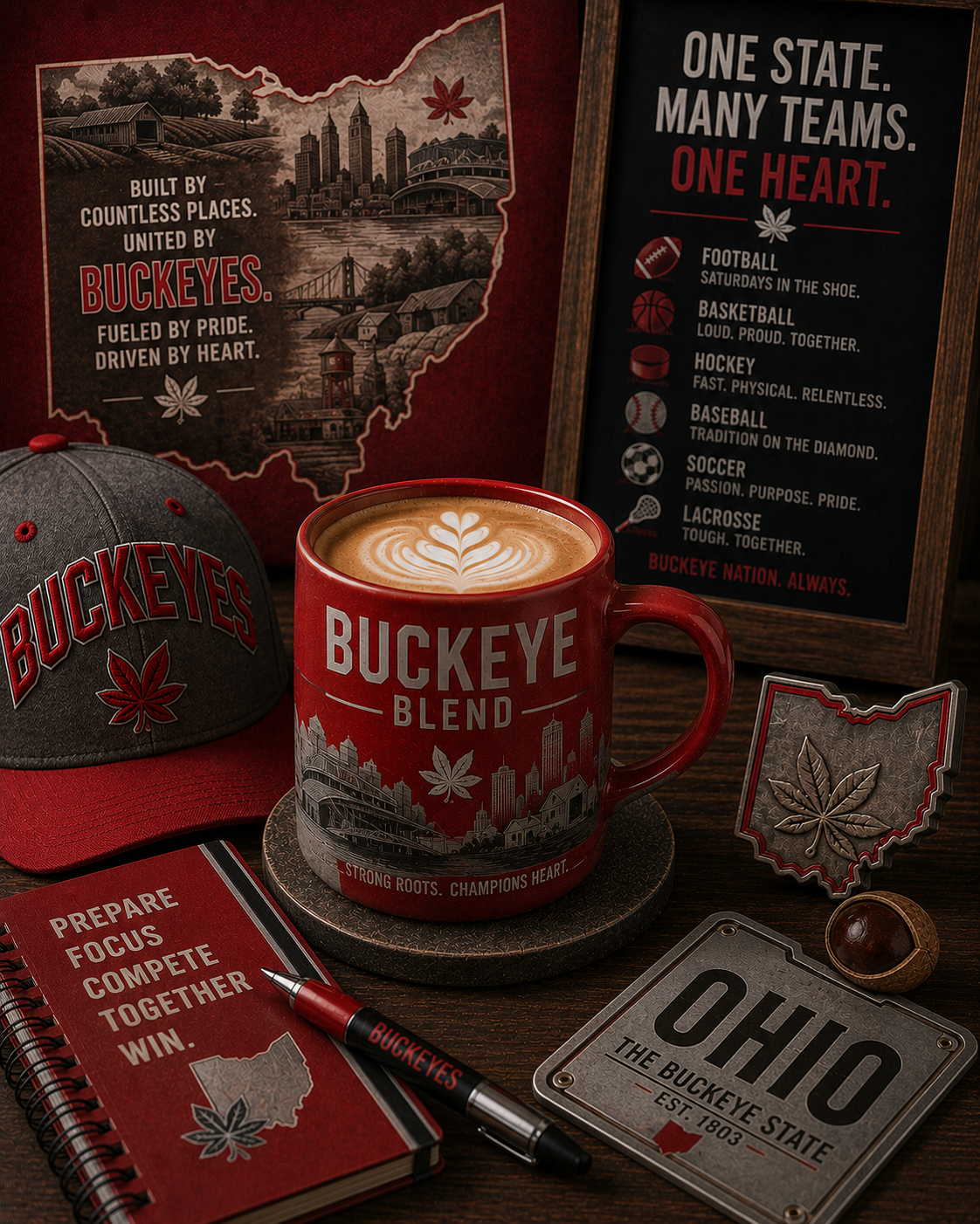 Coffee - BUCKEYE BLEND: Powering your day - work or adventure!