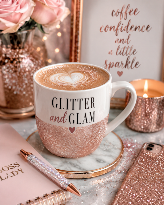 Coffee - GLITTER AND GLAM: Igniting Confidence, Strength, and Sparkle
